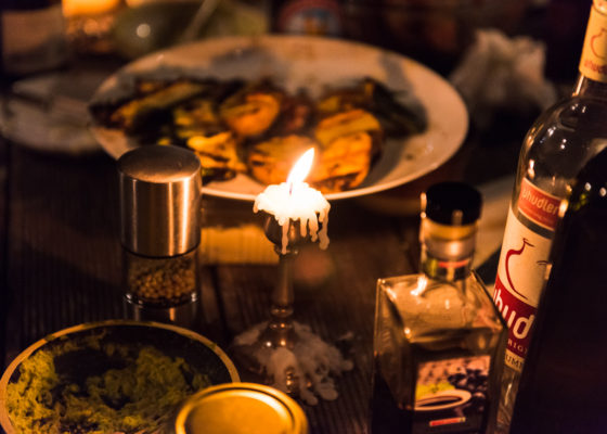 Ein Grillabend im Sommer