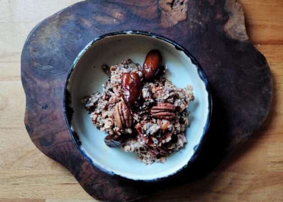 Veganes Bananenporridge